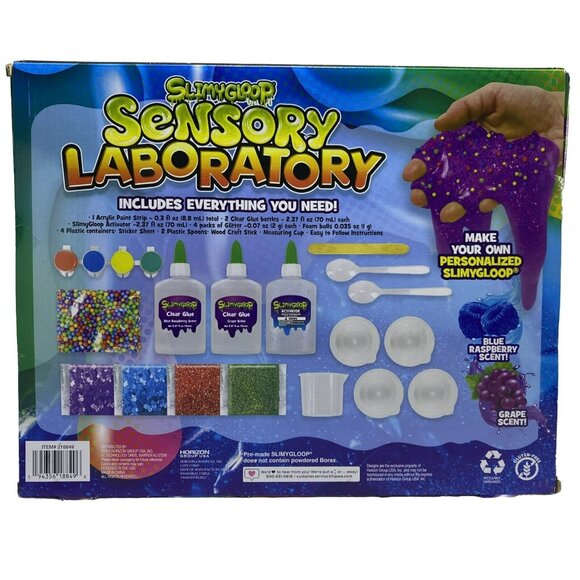 SLIMYGLOOP Sensory Laboratory Set - Boys and Girls Child Ages 6+ DIY Slime Kit - Picture 4 of 4
